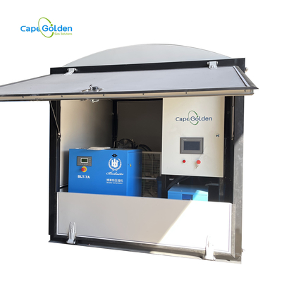 Cilindro Containerized médico móvel industrial do sistema de gerador do oxigênio da planta PSA do oxigênio