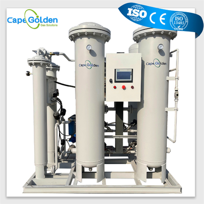 Gerador industrial da máquina do oxigênio da pureza 20m3 de 99% com sistema de enchimento