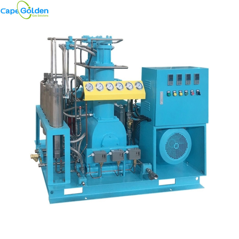 Compressor reciprocando industrial livre 40m3 do oxigênio puro do óleo