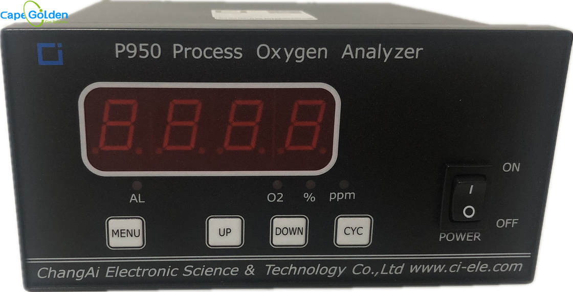 Analisador portátil 100ppm~21% da pureza do oxigênio do analisador do oxigênio do nitrogênio P860