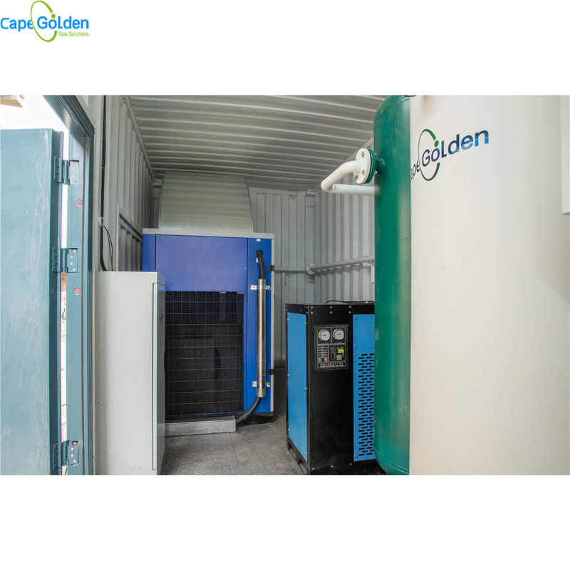 Planta de produção Containerized 93% do oxigênio do gerador do oxigênio do ISO PSA do CE 95%
