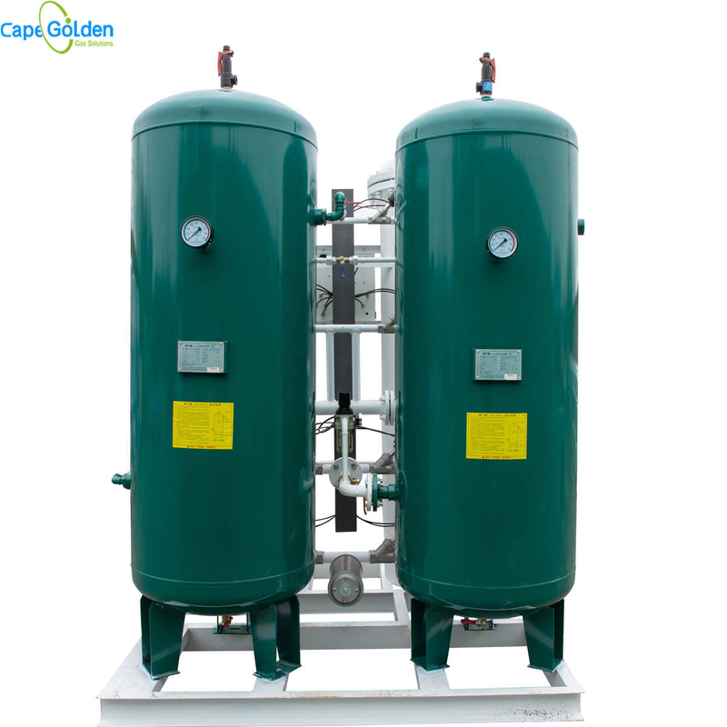 A planta de enchimento PSA do cilindro de oxigênio de 90~99% baseou o dia do gerador 80pcs do oxigênio
