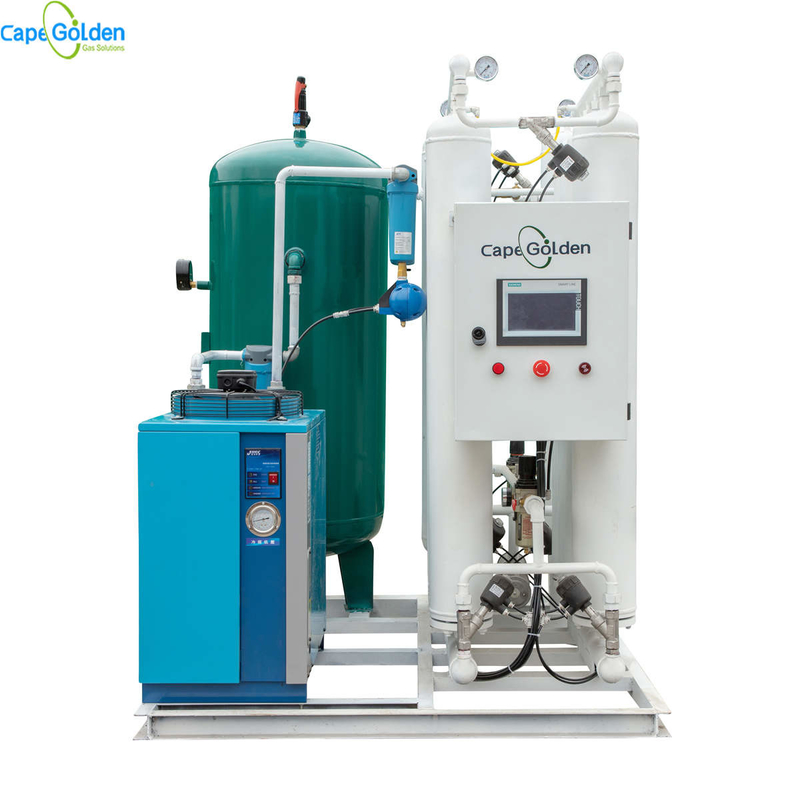 Gerador médico do gás do oxigênio da PSA que faz a máquina 3Nm3/H 200Nm3/H à pureza 93%