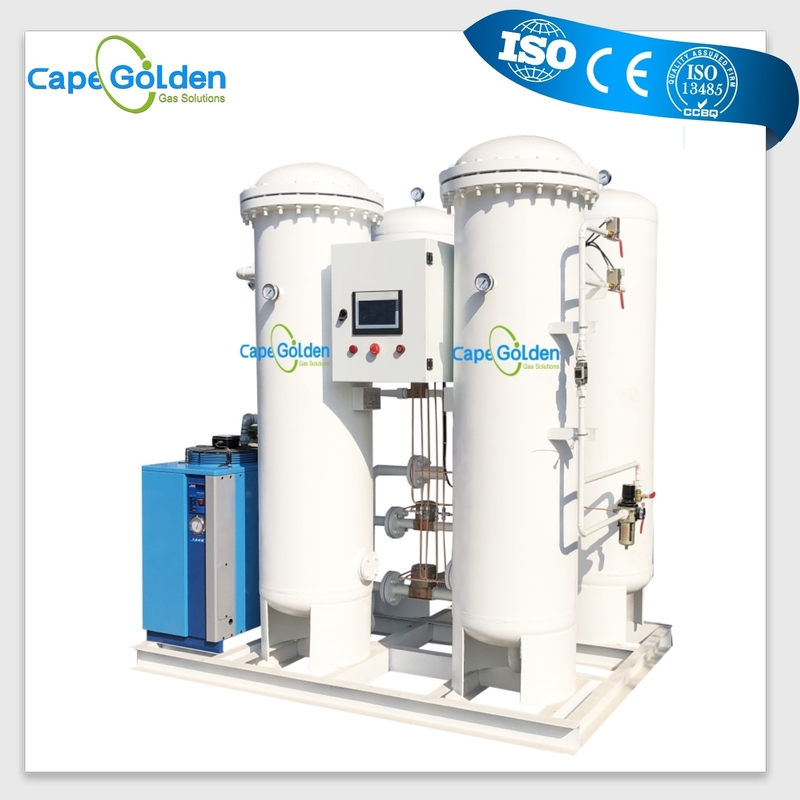 Máquina industrial Containerized do gerador do oxigênio do produto químico para o tratamento da água